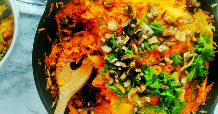 Paleo Sweet Potato and Rutabaga Hash ( AIP,  Gluten free)