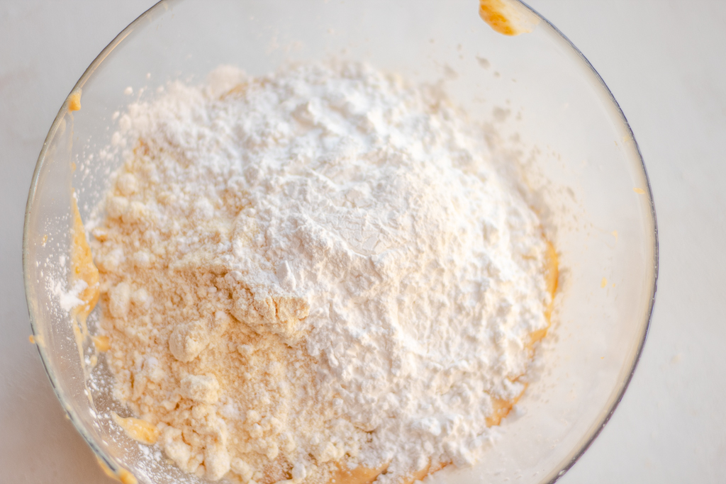 Coconut flour added to the AIP pancakes batter