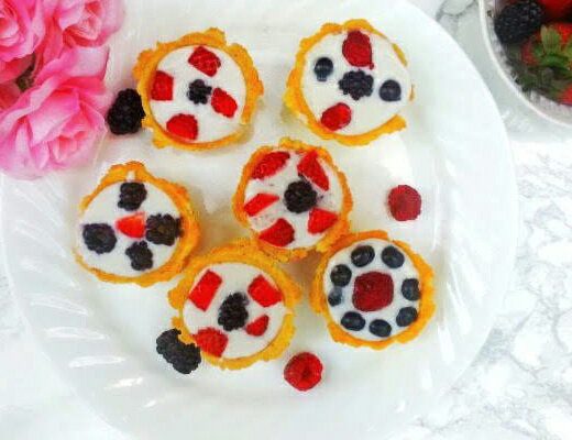 AIP Mini Fruit Tarts (Vegan,Gluten-free, Grain-free)