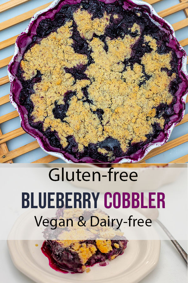 Gluten-free Blueberry Cobbler