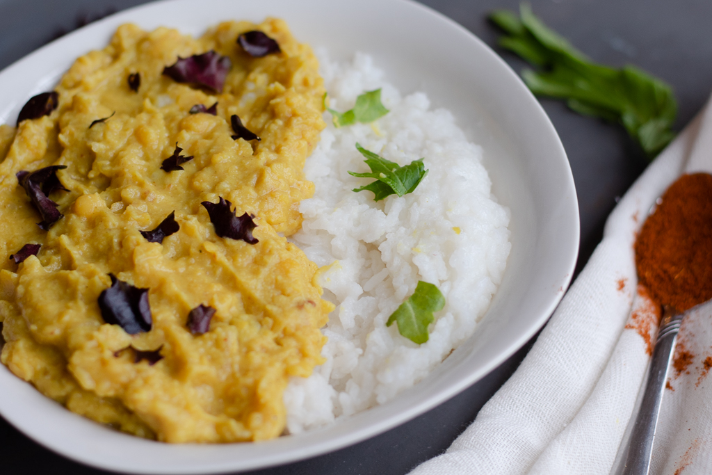 Split Pea Coconut Curry ( Vegan, Healthy, Kid Friendly) - Allergyummy