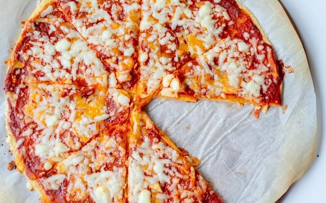 Best Gluten-free Pizza Crust (2 Ingredient, Vegan)