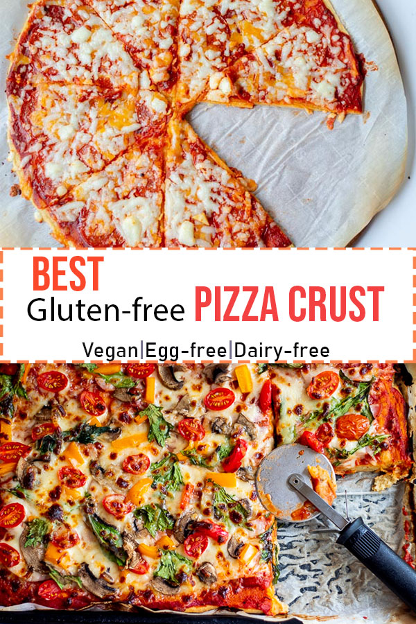 Pinterest image for gluten-free pizza