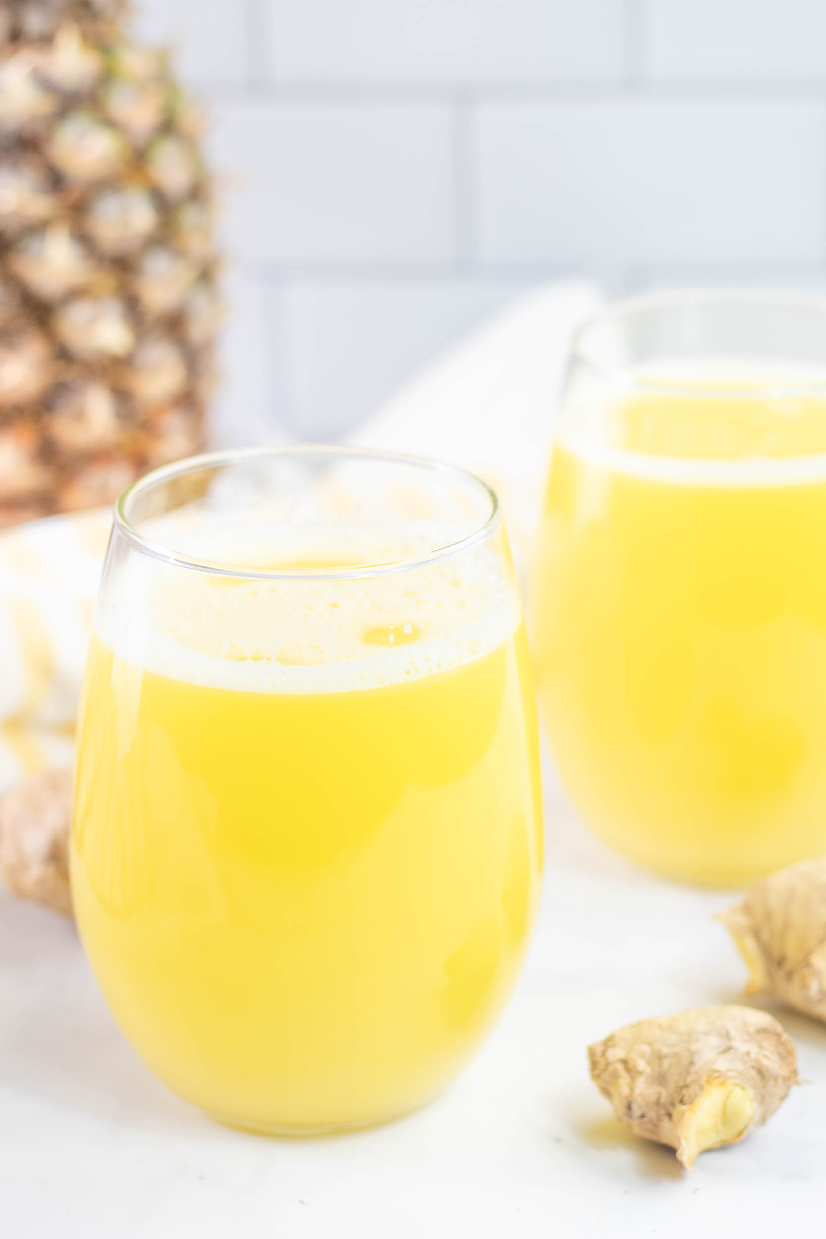 Ginger Pineapple Drink (Concentrate, Healthy)