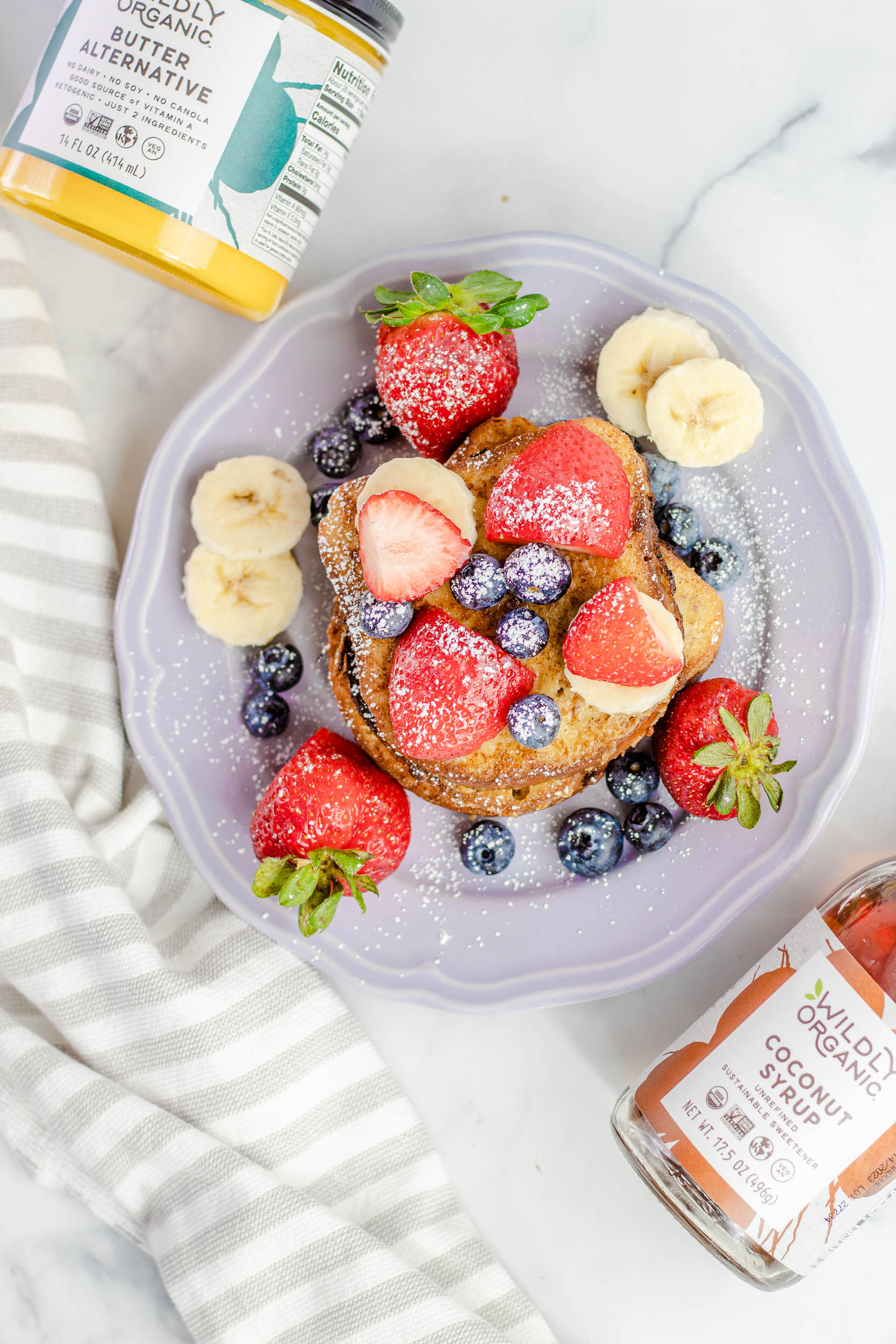 Healthy Cinnamon French Toast (Dairy-free, Gluten-free)